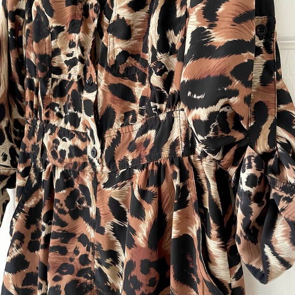 LOVE21 CHEETAH/LEOPARD PRINT DRESS - Picture 6 of 9